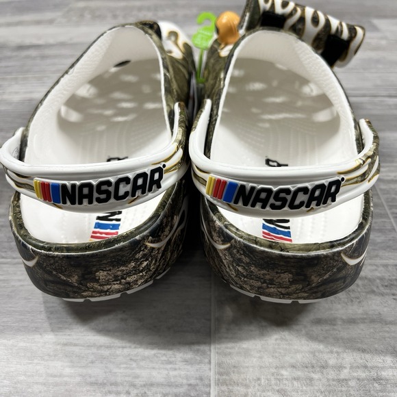 CROCS X NASCAR Men\'s Size 12 REALTREE CLASSIC CLOG‎ With Jibbitz 210827-90H New main image 5